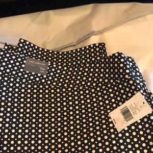 The limited plus size black and white pants